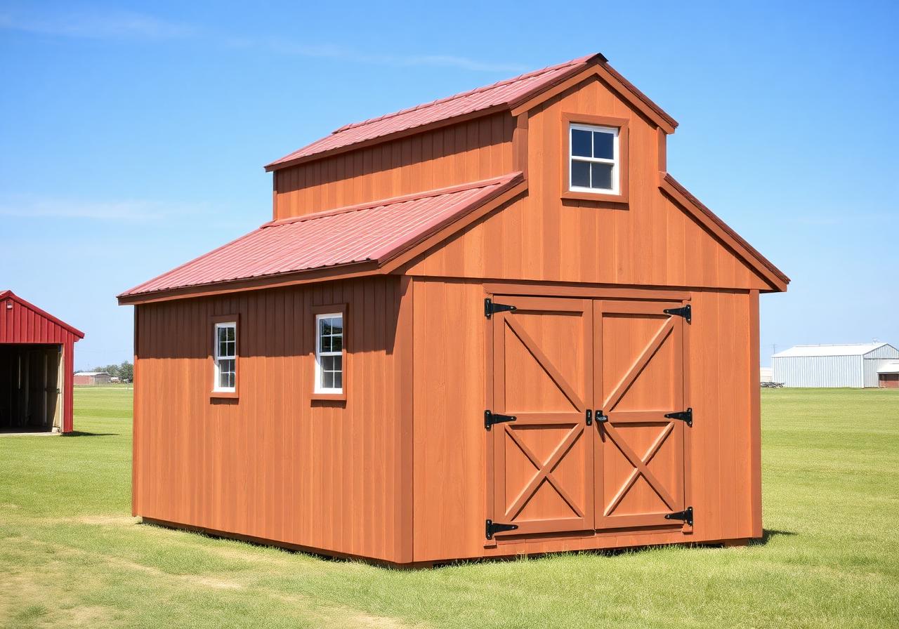 Woodmaster lofted barn
